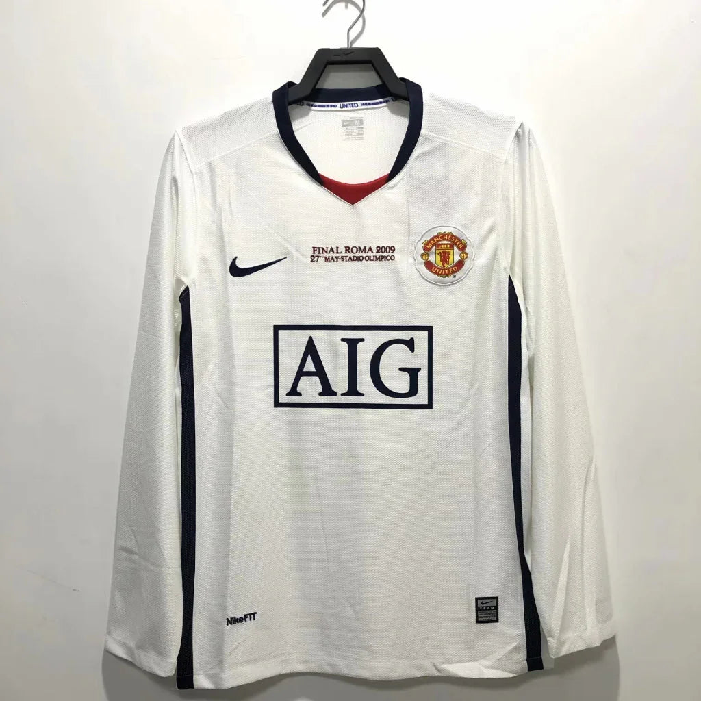 Manchester United 2008/09 Vintage Retro Away Champions League Version Jersey - Concept Kits