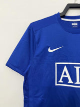 Manchester United 2008/09 Vintage Retro Second Away Blue Jersey - Concept Kits