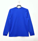 Manchester United 2008/09 Vintage Retro Second Away Blue Long Sleeves Jersey - Concept Kits