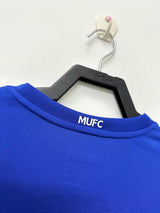 Manchester United 2008/09 Vintage Retro Second Away Blue Long Sleeves Jersey - Concept Kits