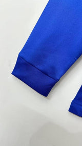 Manchester United 2008/09 Vintage Retro Second Away Blue Long Sleeves Jersey - Concept Kits