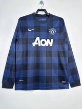 Manchester United 2013/14 Vintage Retro Away Black Long Sleeves Jersey - Concept Kits