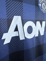 Manchester United 2013/14 Vintage Retro Away Black Long Sleeves Jersey - Concept Kits