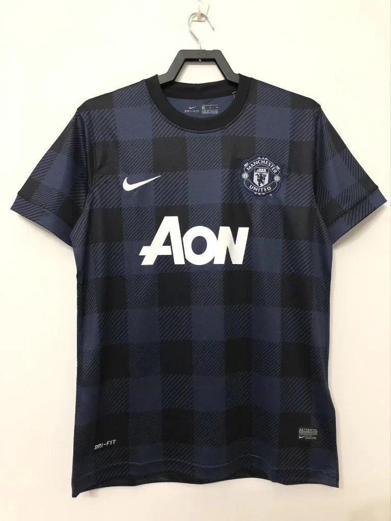 Manchester United 2013/14 Vintage Retro Black Away Jersey - Concept Kits