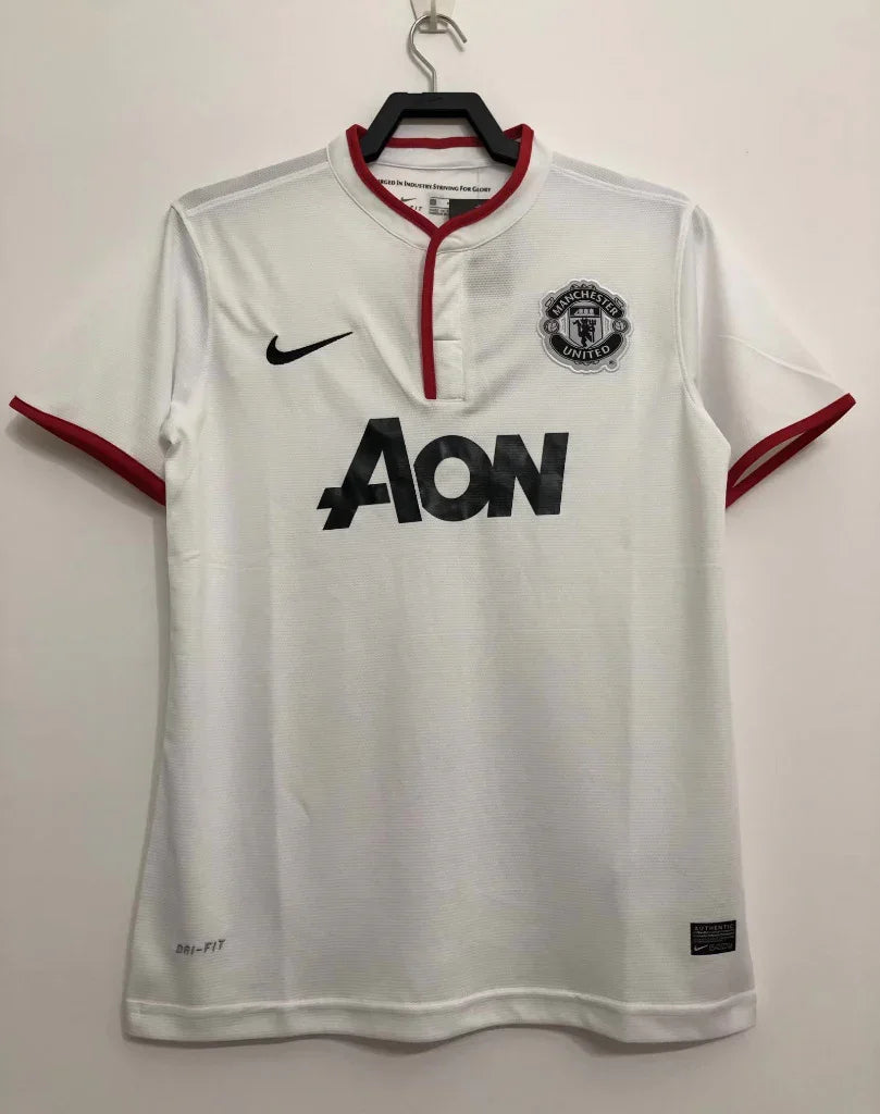 Manchester United 2013/14 Vintage Retro White Jersey - Concept Kits