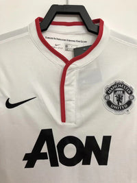 Manchester United 2013/14 Vintage Retro White Jersey - Concept Kits