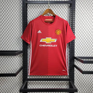 Manchester United 2016/17 Retro Red Home Jersey