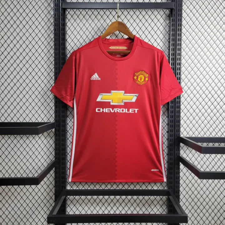 Manchester United 2016/17 Retro Red Home Jersey