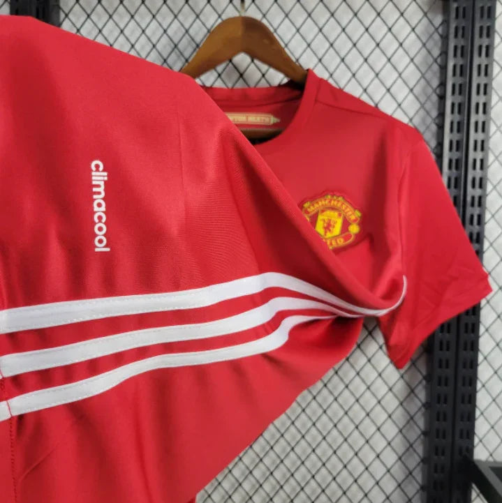 Manchester United 2016/17 Retro Red Home Jersey