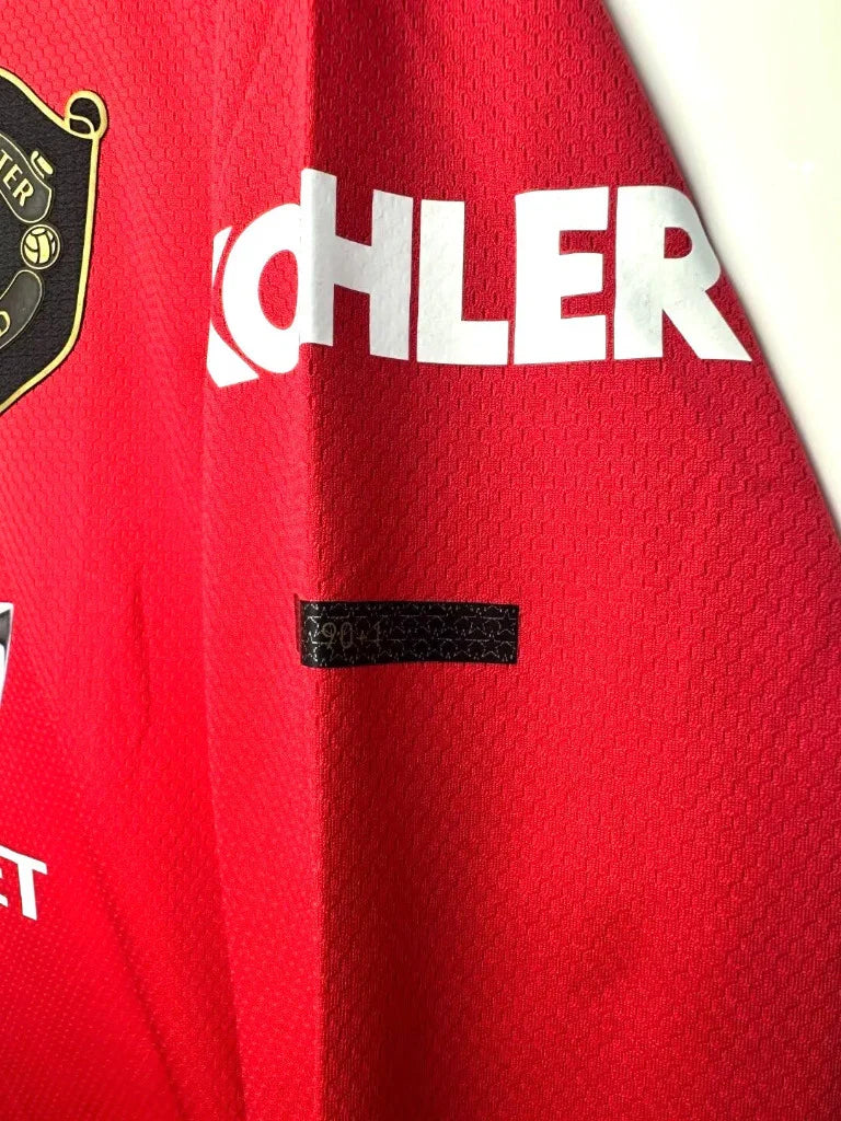 Manchester United 2019/20 Vintage Retro Home Long Sleeves Jersey - Concept Kits