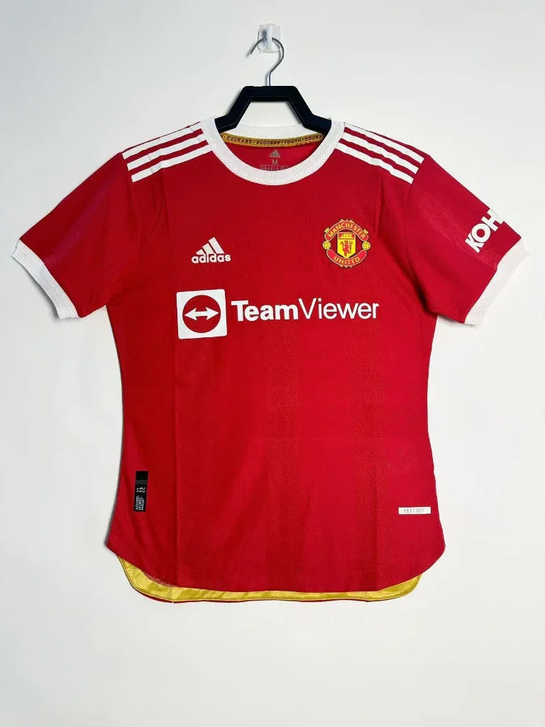 Manchester United 2021/22 Vintage Retro Home Player Edition Jersey - Concept Kits