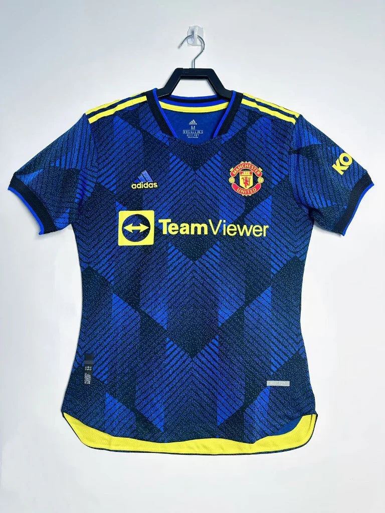 Manchester United 2021/22 Vintage Retro Second Away Player Edition Jersey - Concept Kits