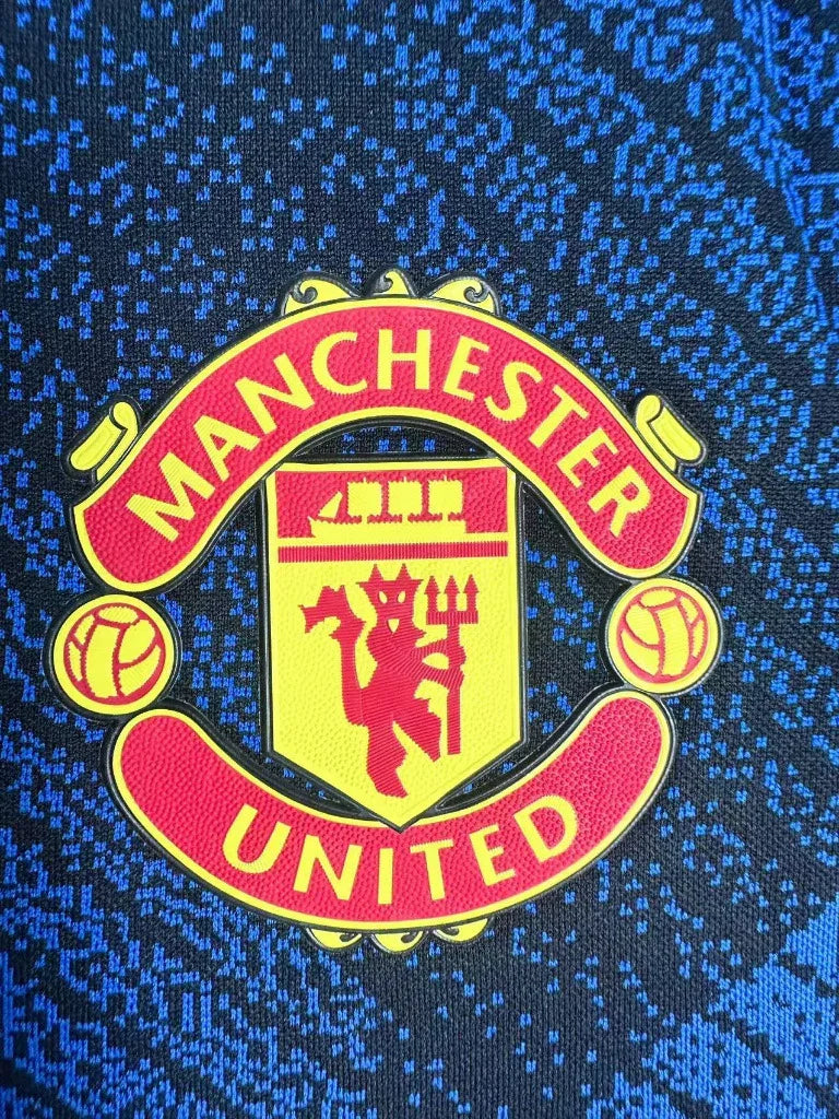 Manchester United 2021/22 Vintage Retro Second Away Player Edition Jersey - Concept Kits