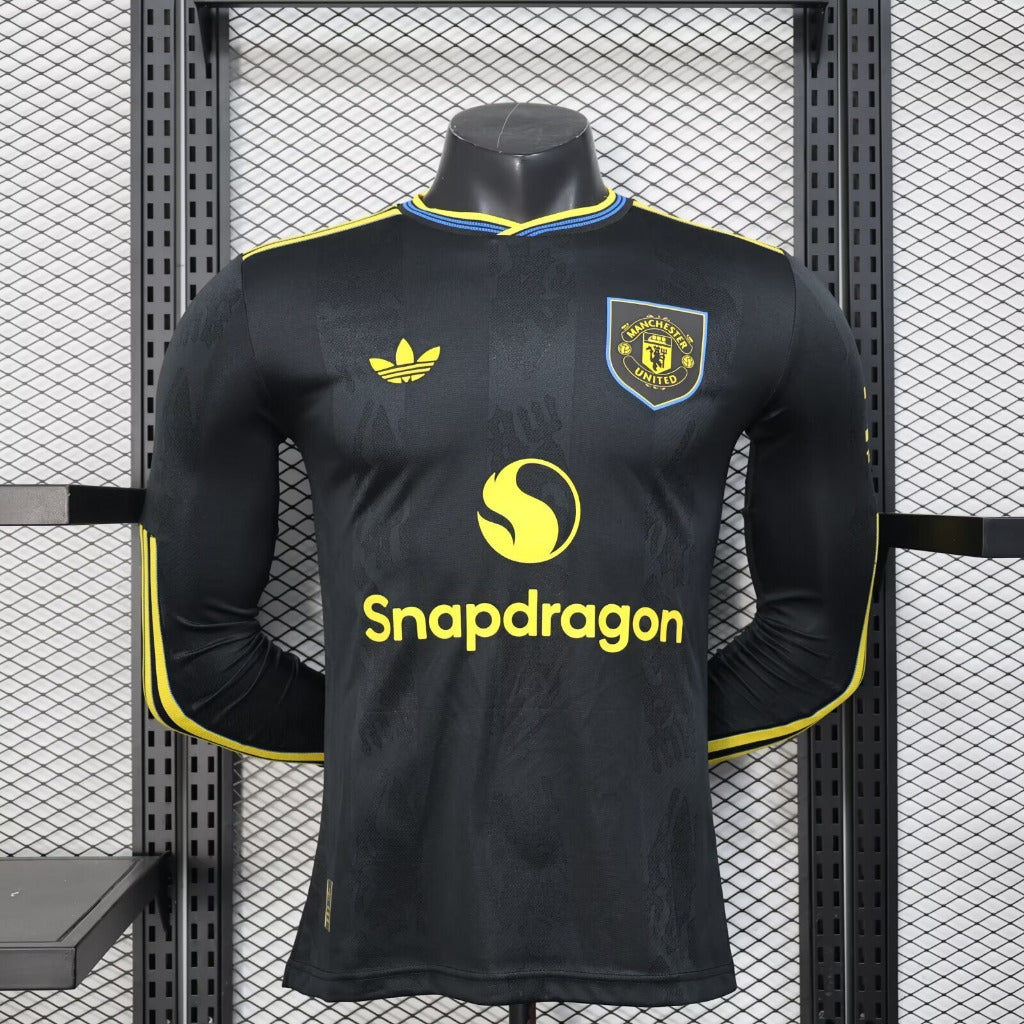 Manchester United 25/26 Black Third Jersey