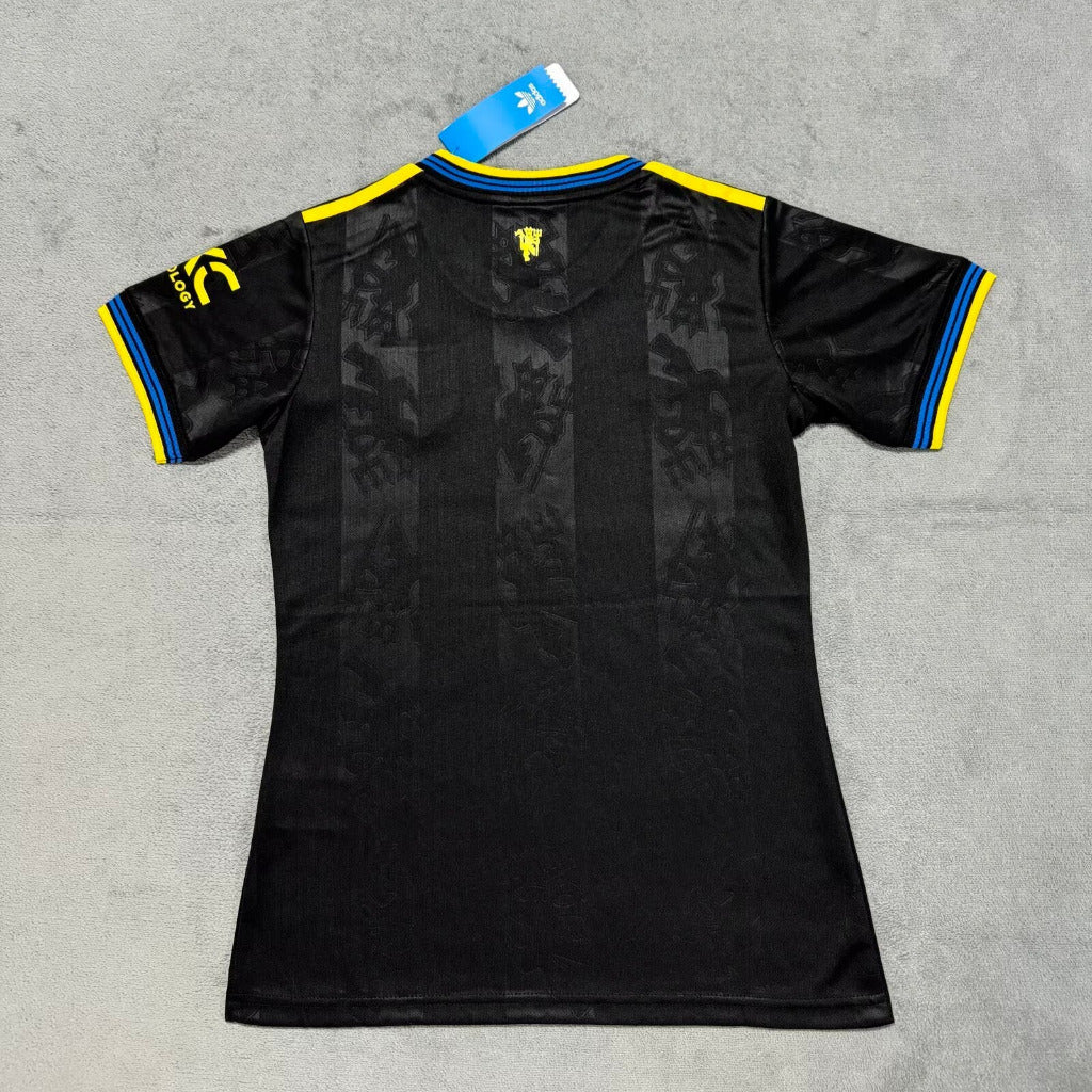Manchester United 25/26 Black Third Woman Jersey