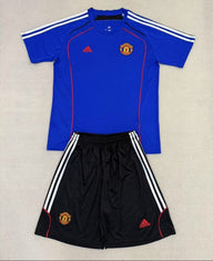 Manchester United 25/26 Blue Kids Jersey Set