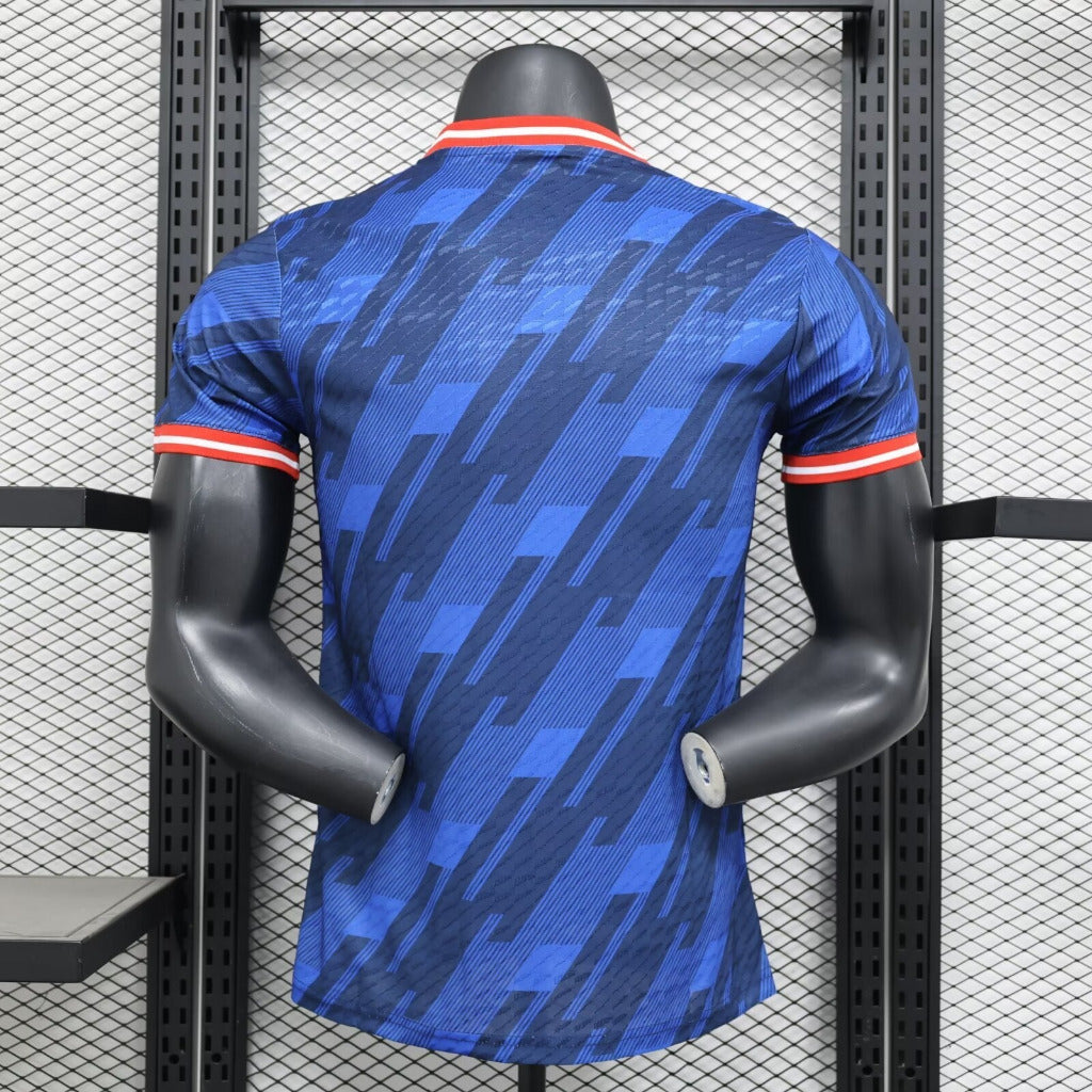 Manchester United 25/26 Blue/Red Player Version Jersey