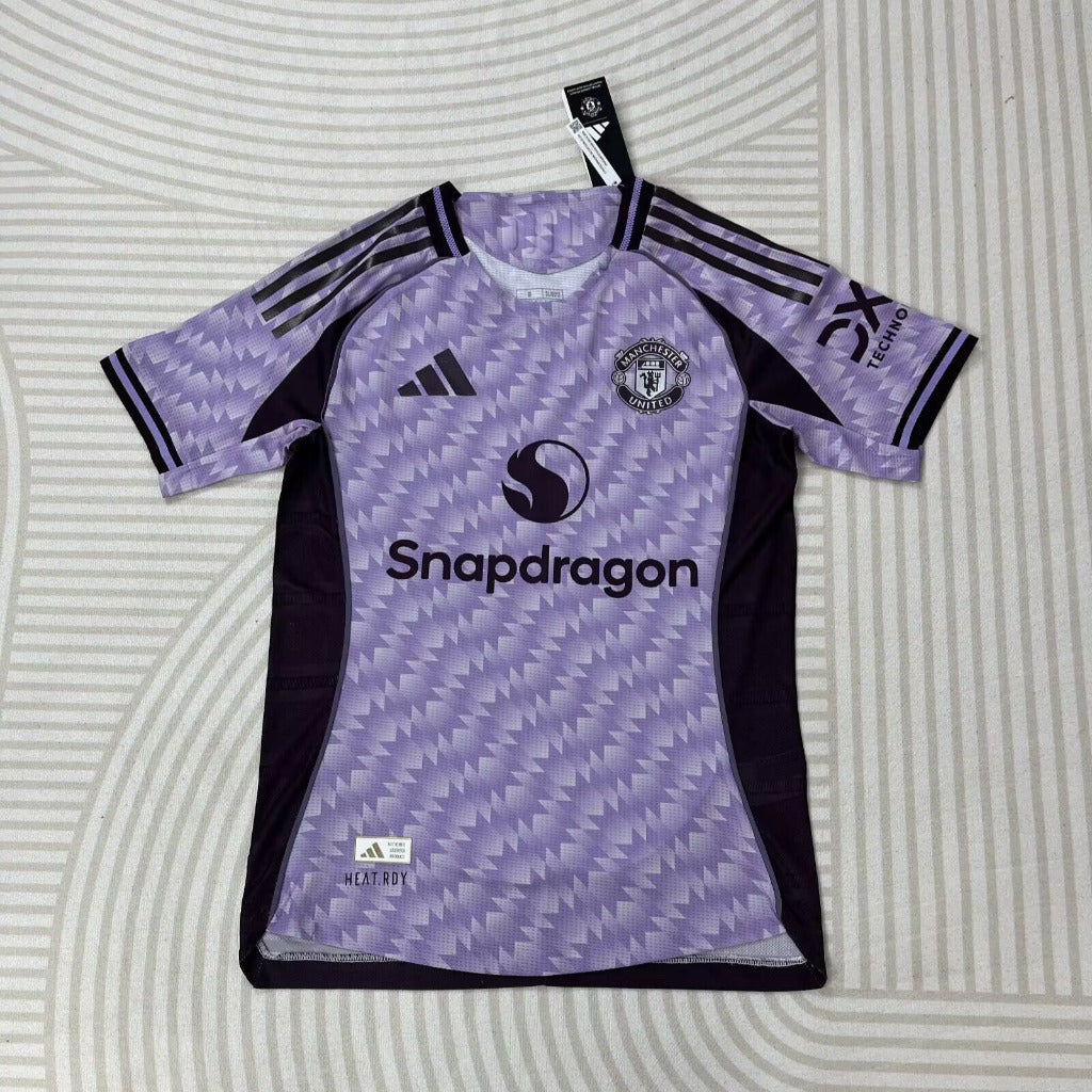 Manchester United 25/26 Purple/Black Away Jersey
