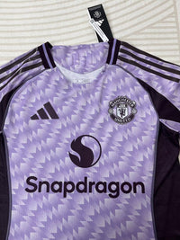 Manchester United 25/26 Purple/Black Away Jersey