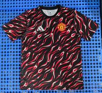 Manchester United 25/26 Red/Black Pre-Match Training Jersey