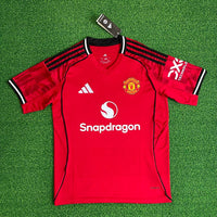 Manchester United 25/26 Red Home Jersey