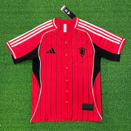 Manchester United 25/26 Red/White Baseball Jersey