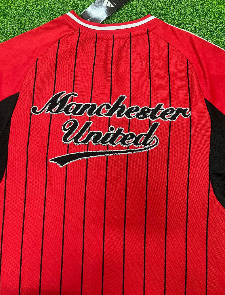 Manchester United 25/26 Red/White Baseball Jersey