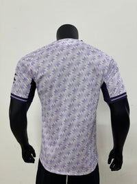 Manchester United 25/26 White/Blue Away Player Version Jersey