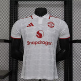 Manchester United 25/26 White/Red Third Player Version Jersey