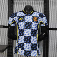 Manchester United 26/26 Check Pattern Players Version Jersey