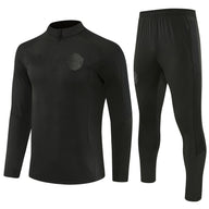 Manchester United 26/27 All-Black Training Tracksuit Set