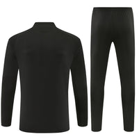 Manchester United 26/27 All-Black Training Tracksuit Set