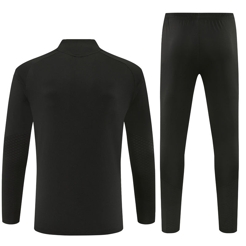 Manchester United 26/27 All-Black Training Tracksuit Set