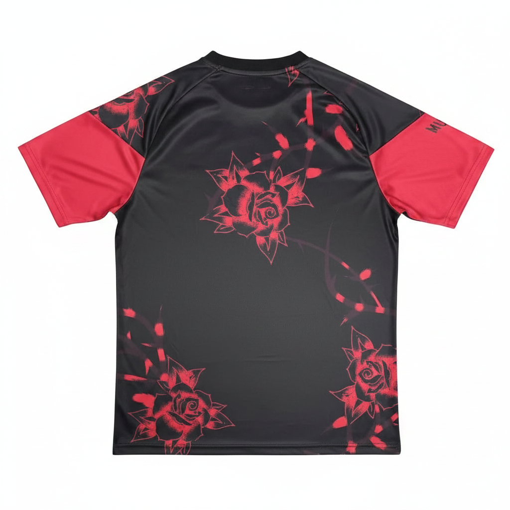 Manchester United 26/27 Black/Red Rose Special Jersey