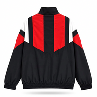 Manchester United 26/27 Black/Red/White Windbreaker Full-Zip Jacket