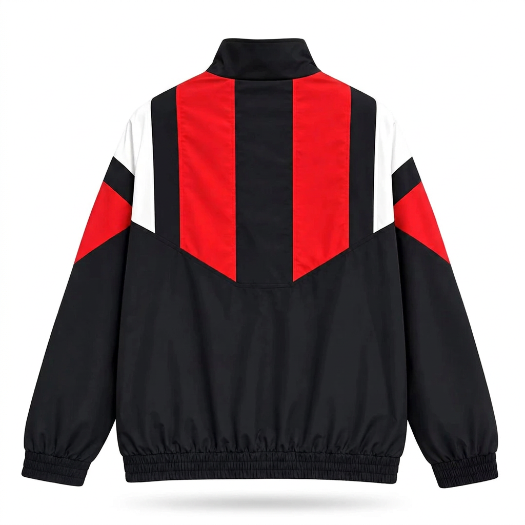 Manchester United 26/27 Black/Red/White Windbreaker Full-Zip Jacket