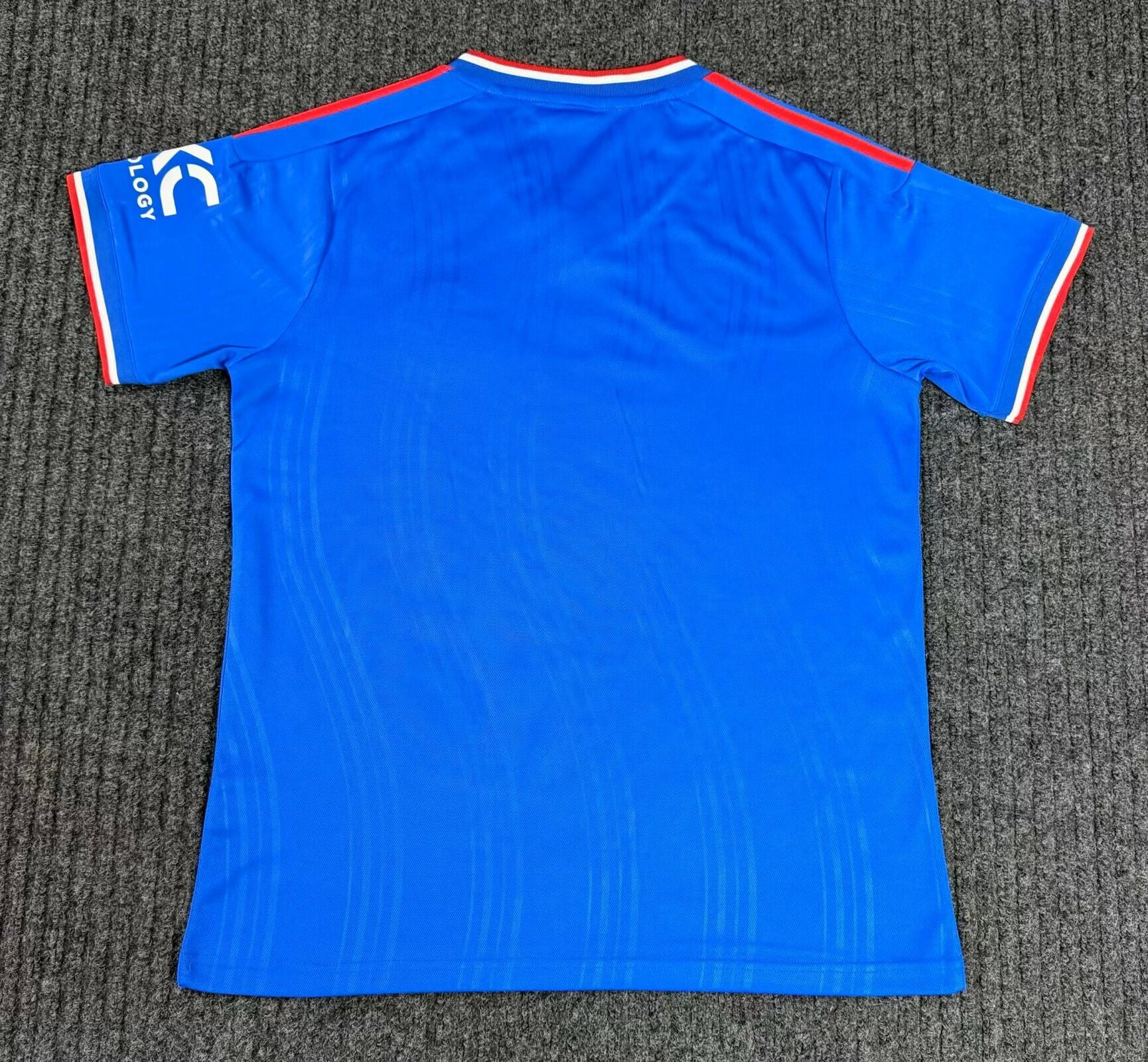Manchester United 26/27 Blue/Red Trim Away Jersey
