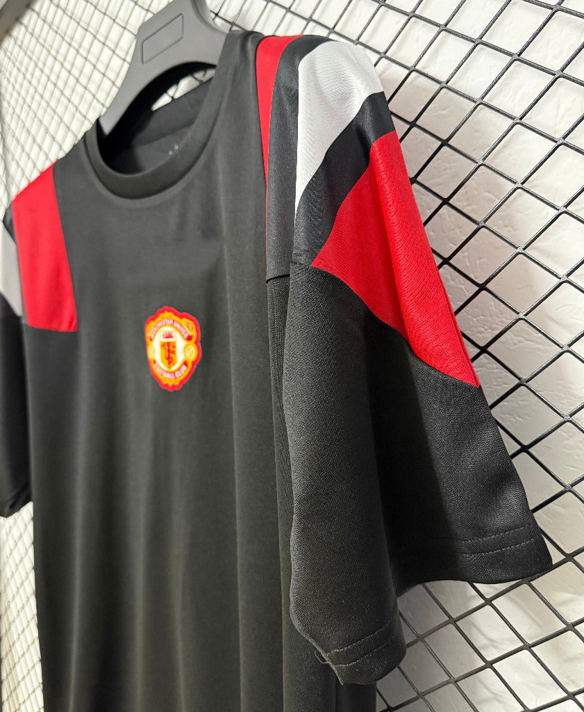 Manchester United 26/27 EQT Black/Striking Red and White Jersey