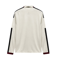 Manchester United 26/27 Ivory/Beige/Maroon/Black Stripes Third Long Sleeve Jersey