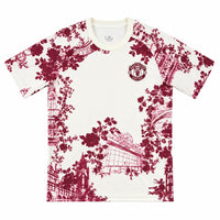 Manchester United 26/27 Off-White/Maroon/Burgundy Away Special Jersey