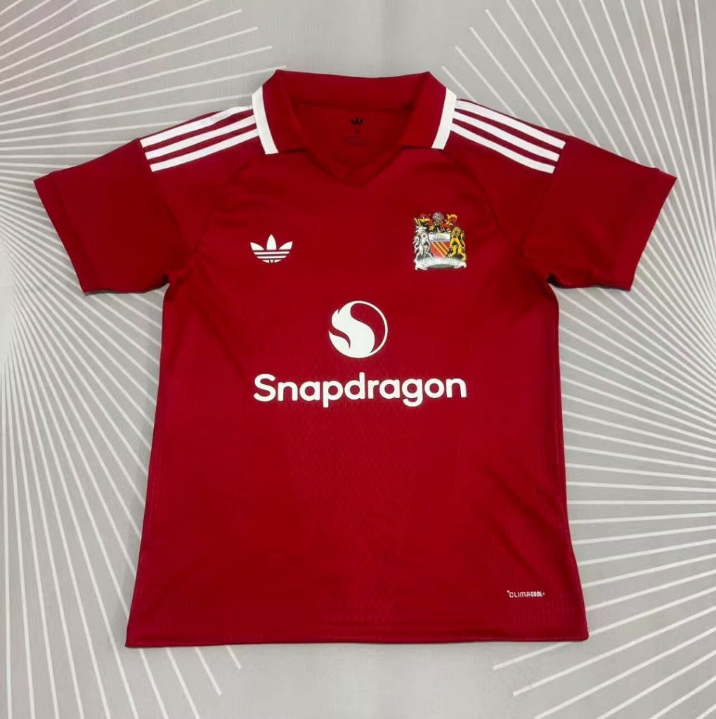 Manchester United 26/27 Red/3 White Stripes Special Jersey