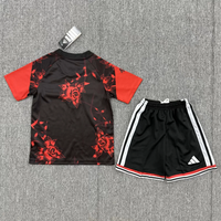 Manchester United 26/27 Red/Black Pre-Match Kids Jersey Set