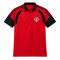Manchester United 26/27 Red/Black Training Polo Jersey