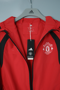 Manchester United 26/27 Red/Black Windbreaker Full-Zip Jacket