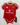 Manchester United 26/27 Red/White Stripes Baby Bodyusuit