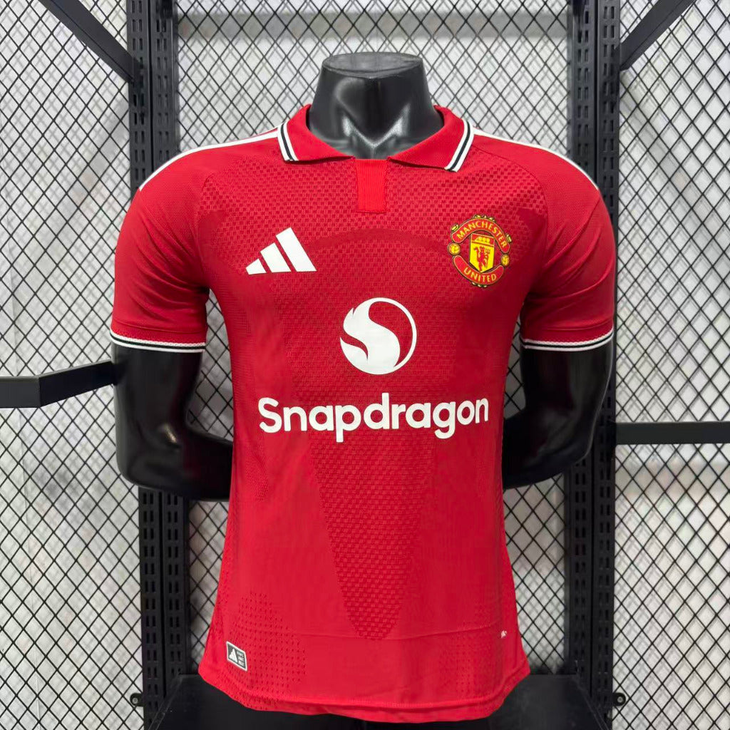 Manchester United 26/27 Red/White Trim Home Player Version Jersey