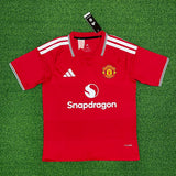 Manchester United 26/27 Red/White Stripes Home Jersey