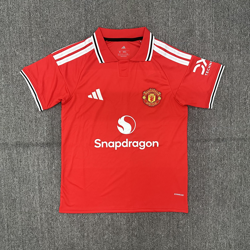 Manchester United 26/27 Red/White Stripes Home Jersey