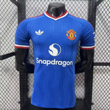 Manchester United 26/27 Royal/Red Trim Away Player Version Jersey