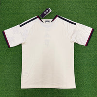 Manchester United 26/27 White/Black Stripes Maroon Trim Third Jersey